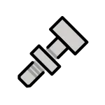 Nut And Bolt SVG Icon